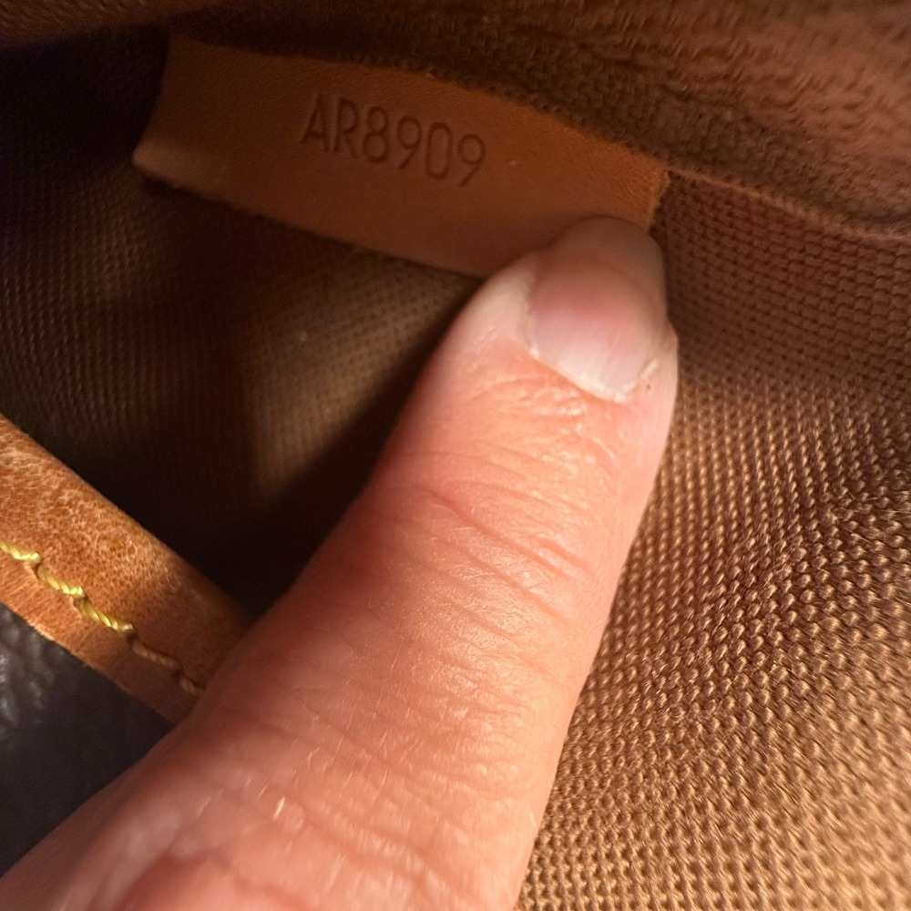 Louis Vuitton Saumur 30 Monogram Canvas Crossbody Bag Brown M42256 Vintage - Picture 7 of 13